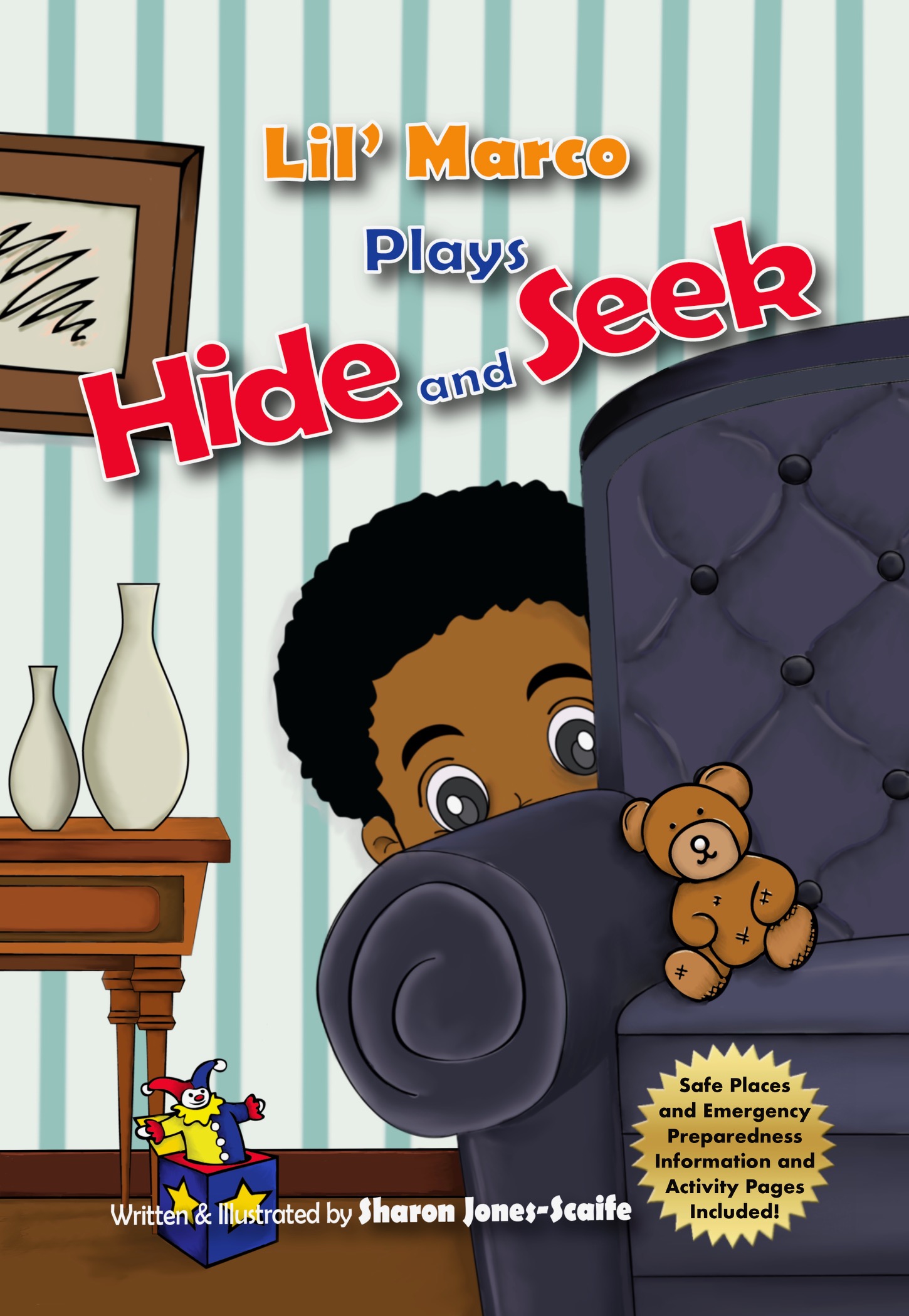 Author/Illustrator Sharon Jones-Scaife Announces Children’s Book Release, “Lil’ Marco Plays Hide and Seek”