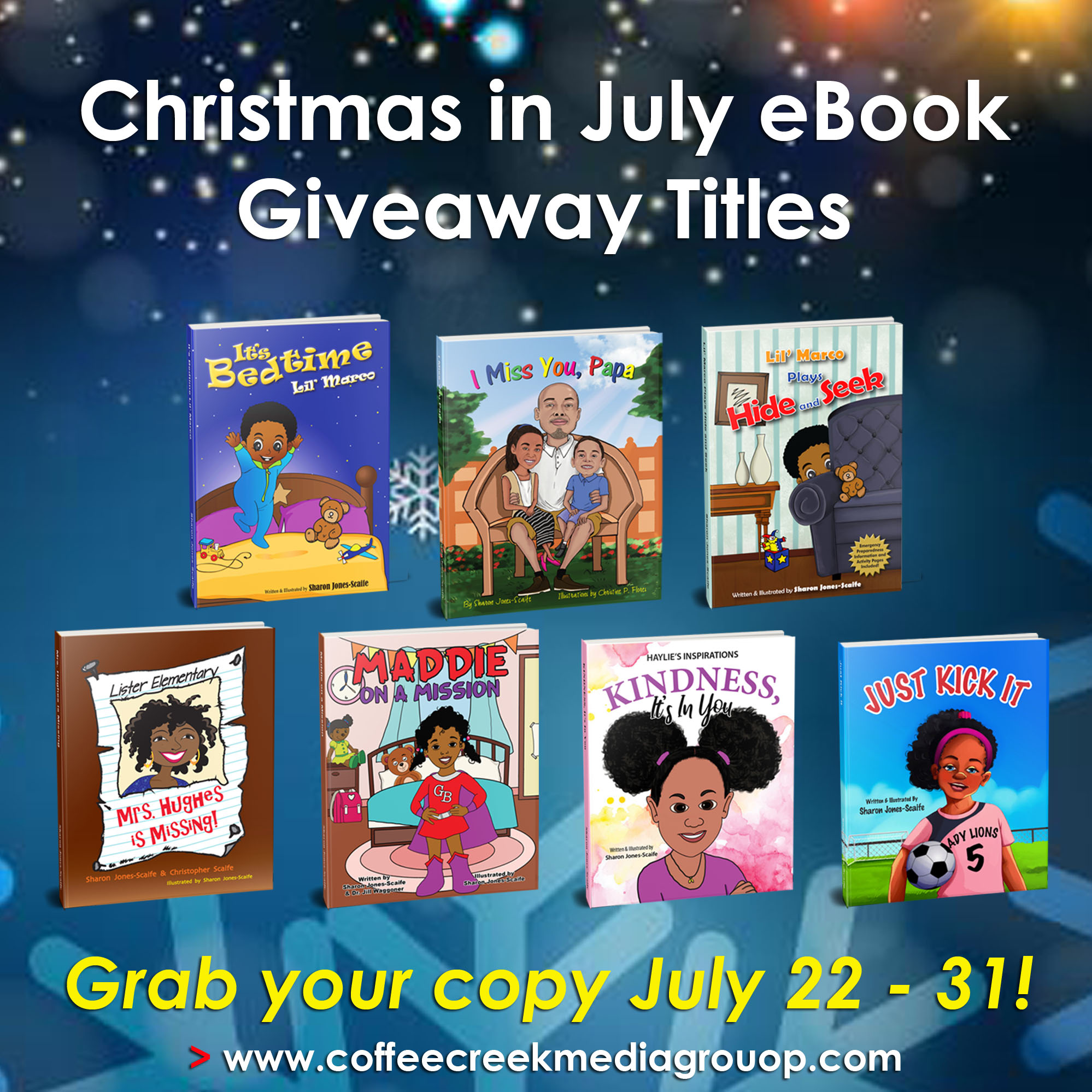 LAST DAYS OF CHRISTMAS IN JULY eBOOK GIVEAWAY