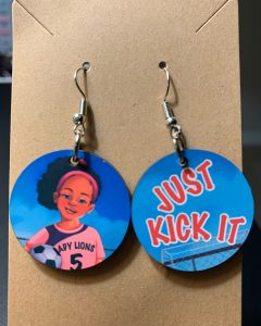 Earrings - Just Kick It