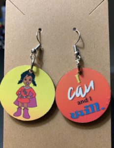 Earrings - Maddie, I Can and I Will
