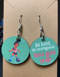 Earrings - BE BOLD BE COURAGEOUS