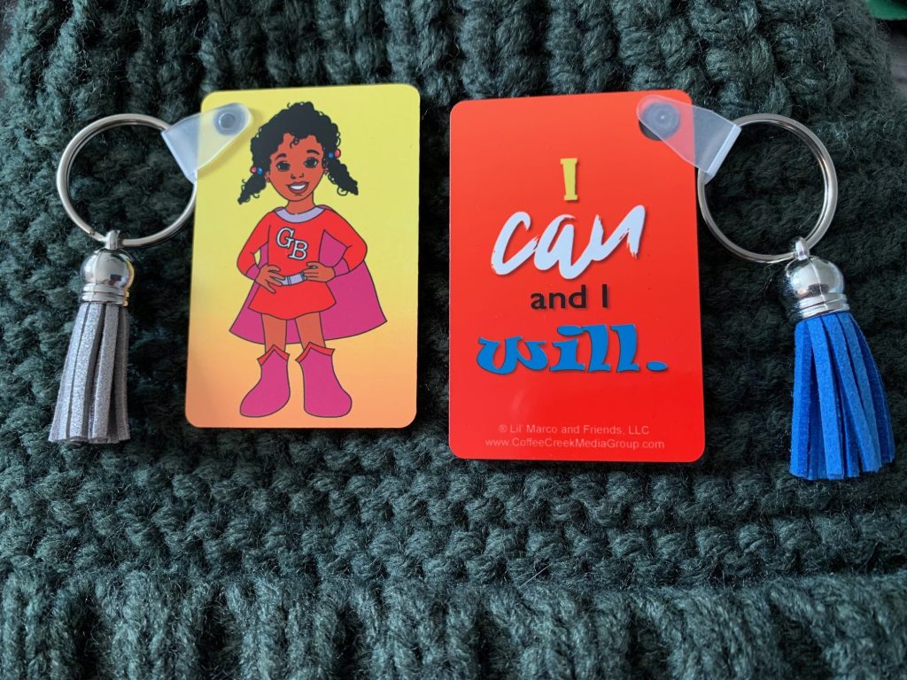 Keychain - Maddie, I Can and I Will