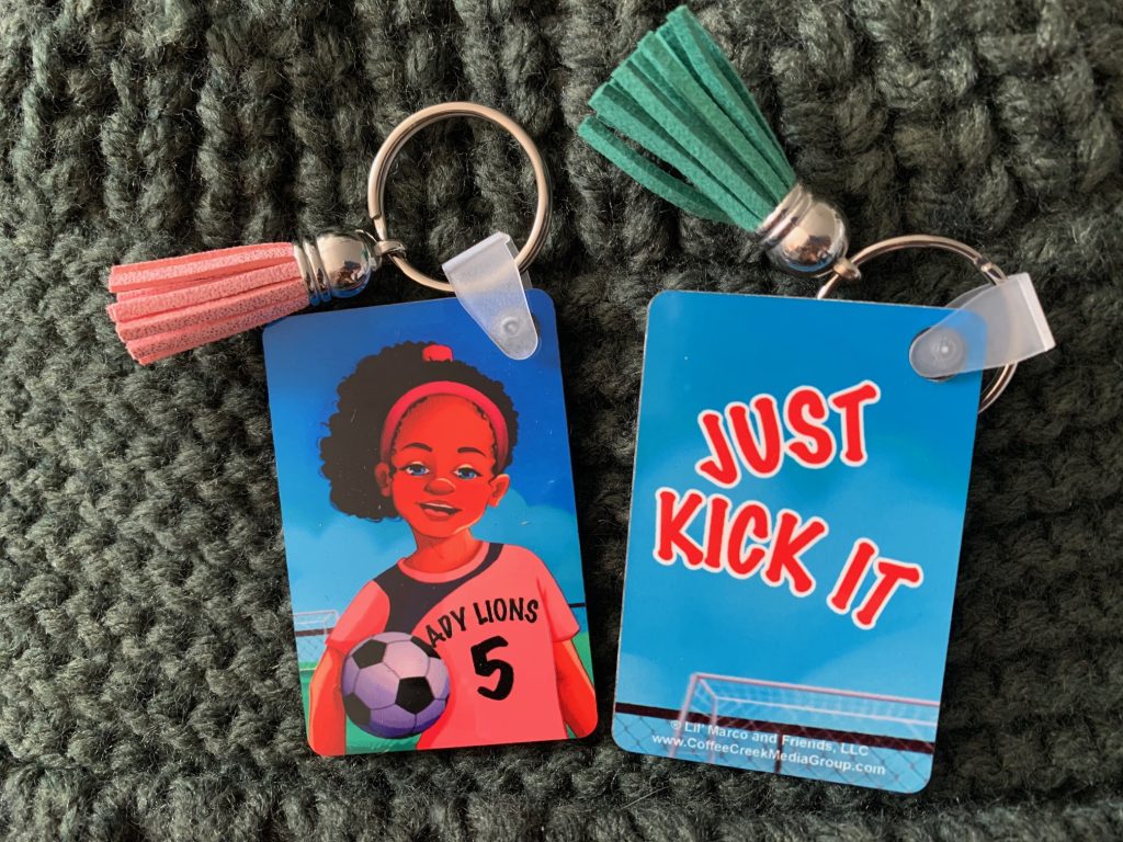 Keychain - Just Kick It!