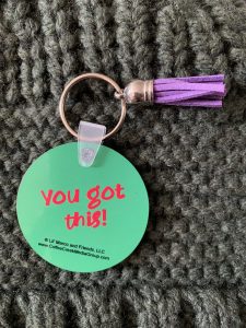 Keychain - Be Bold. Be Courageous