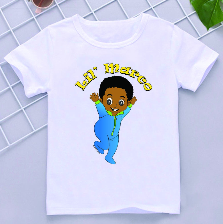 Lil' Marco Graphic Tees - Words