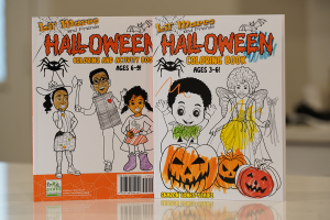 Lil' Marco and Friends HALLOWEEN Coloring and Activity Book