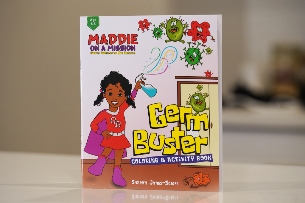 Maddie on A Mission: Germ Buster Activity Book