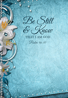 Be Still And Know That I Am God Journal